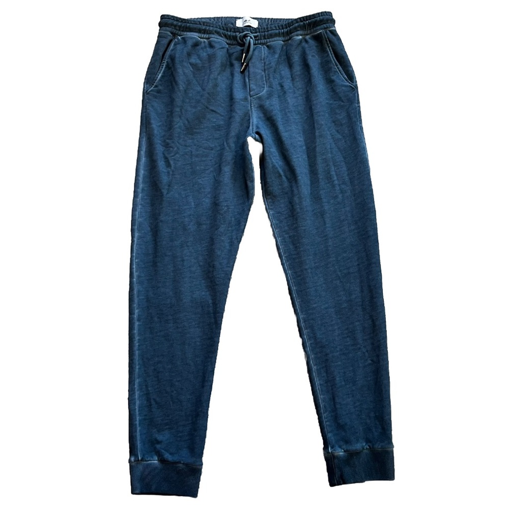 MR. PORTER MR P BLUE JOGGERS SIZE LARGE SOFT COMFORTABLE STYLISH EFFORTLESS